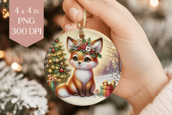 Download Christmas Baby Fox Sublimation PNG - Sublimation png Collection