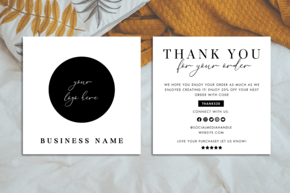 Download Small Business Thank You Card Template - Small business Collection