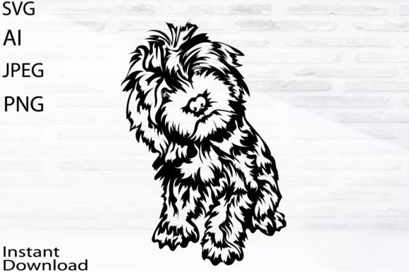 Download Golden Doodle Dog Svg/Png/Jpg/Ai/Vector - Doodle dog svg Collection