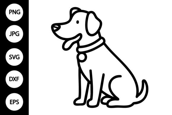 Download Outline Doodle Dog SVG, Coloring Page - Doodle dog svg Collection